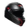 AGV Tourmodular Frequency Matt Gunmetal-Red -Accessoires Moto agv tourmodular frequency matt gunmetal red modular helmet klapphelm casque modulaire systeemhelm kask casco modular 1 12