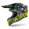 Casque Airoh Wraap Alien Yellow / Green -Accessoires Moto airoh wraap alien yellow green cross helmet cross helmet helm casque kros kask casco 1 1