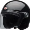 BELL Riot Solid Black -Accessoires Moto bell riot solid black open face helmet helm casque kask casco 1 1