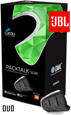 Cardo Scala Rider Packtalk Slim JBL - Duo
