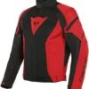 Dainese Air Crono 2 Tex Jacket Black/Lava-Red -Accessoires Moto dainese air crono 2 tex blk lava red motorcycle jacket motorradjacke blouson veste motorjas mont chaqueta 1 2
