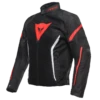 Blouson Dainese Air Crono 2 Tex Black/Black/Red -Accessoires Moto dainese air crono 2 tex jacket black black red motorradjacke blouson veste motorjas mont chaqueta 1 1