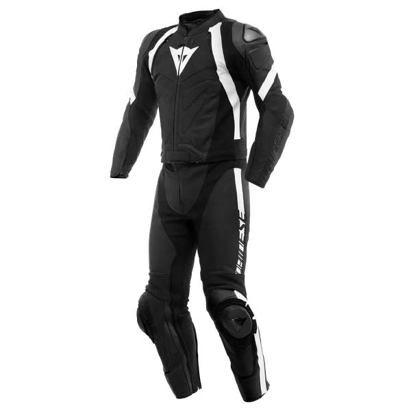 Dainese Avro 4 Leather 2-P Suit Black/White 3 Dainese Avro 4 Leather 2-P Suit Black/White