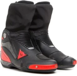 Dainese Axial Gore-Tex Boots Black Red - Motorcycle Boots - Bottes
