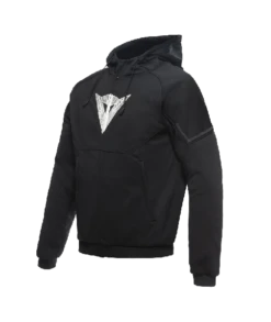 Dainese Daemon-X Safety Hoodie Full Zip Black/Black/White