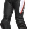 Dainese Delta 3 Lady Black White Red -Accessoires Moto dainese delta 3 lady black white red motorcycle pants motorradhosen pantalon motorbroek pantolon 1 3