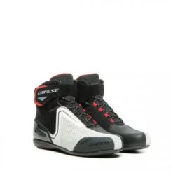 Dainese Energyca AIR Shoes Black White Red - Riding Shoes - Bottes