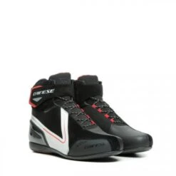 Dainese Energyca D-WP Shoes Black White Red - Riding Shoes - Bottes