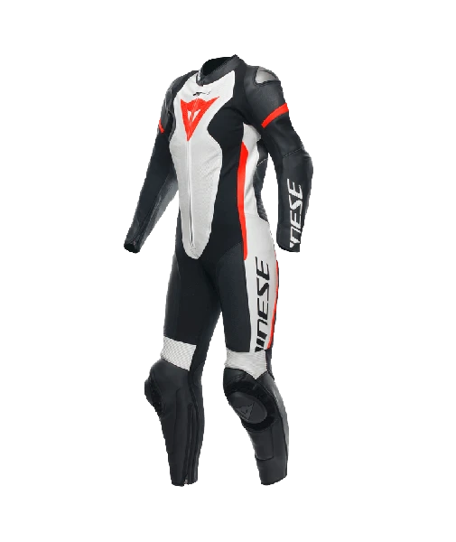 Combinaison Dainese Grobnik Lady 1PC Perf. Black/White/Fluo-Red