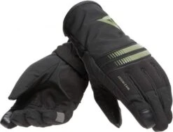 Dainese Plaza 3 D-Dry Gloves Black Bronze-Green