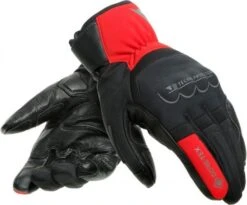 Dainese Thunder Gore-Tex Gloves Black Red - Short Gloves - Gants