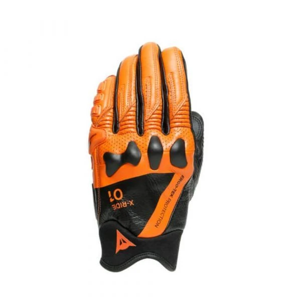 Dainese X-Ride Gloves Black Orange - Short Gloves - Gants 3 Dainese X-Ride Gloves Black Orange - Short Gloves - Gants