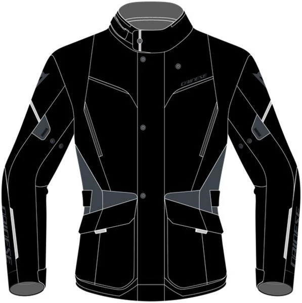 Dainese Tempest 3 D-Dry Lady Jacket Black Black Ebony