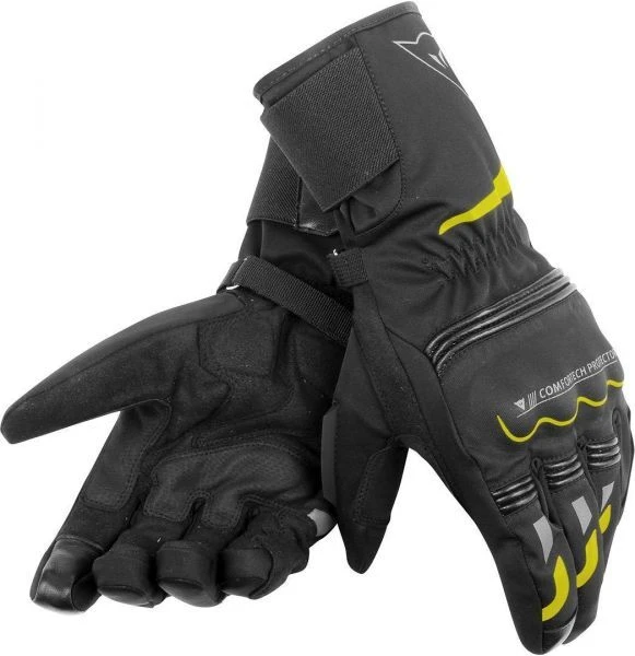 Dainese TEMPEST UNISEX D-DRY LONG Gloves BLACK/YELLOW-FLUO 3 Dainese TEMPEST UNISEX D-DRY LONG Gloves BLACK/YELLOW-FLUO