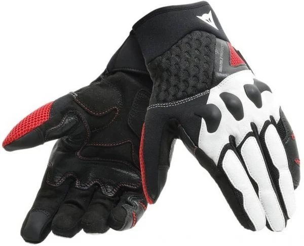 Dainese X-Moto Gloves Black/White/Red