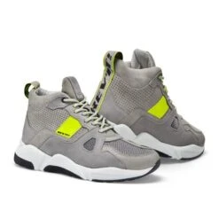 Revit Astro Shoes Light Grey-Neon Yellow - Riding Shoes - Bottes