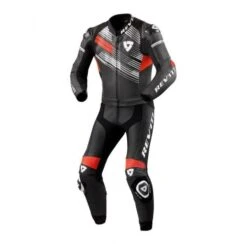 Revit Apex 2-PC Suit Black-Fluo Red