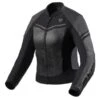 Revit Meridian Ladies Jacket Black-Anthracite -Accessoires Moto fjl126 1050lf wlr 1