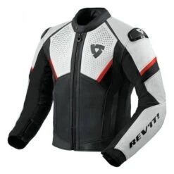 Revit Matador Jacket Black-Fluo Red