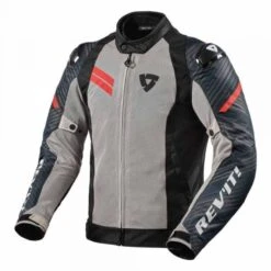 Revit Apex Air H2O Jacket Black-Fluo Red
