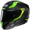 HJC RPHA 11 Carbon Bleer Black / Green -Accessoires Moto hjc rpha 11 carbon bleer black green full face helmet helm casque kask casco 1 3