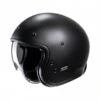 HJC V31 Semi Flat Black -Accessoires Moto hjc v31 semi flat black open face helmet helm casque jet kask casco abierto 1 1