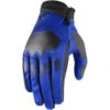 Icon Hooligan Gloves Blue -Accessoires Moto icon hooligan gloves blue gloves handschuhe gants handschoenen eldivenleri guantes 1 1