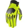 Icon Hooligan Gloves Hi-Viz -Accessoires Moto icon hooligan gloves hi viz gloves handschuhe gants handschoenen eldivenleri guantes 1 1