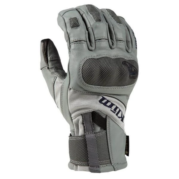 Klim Adventure GTX Short Glove Monument Gray 3 Klim Adventure GTX Short Glove Monument Gray