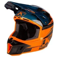 Casque Klim F3 Carbon Pro Off-Road Striker Petrol Orange
