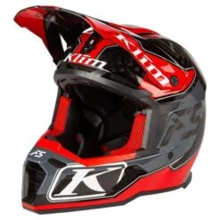 Klim F5 Helmet ECE Shred High Risk Red