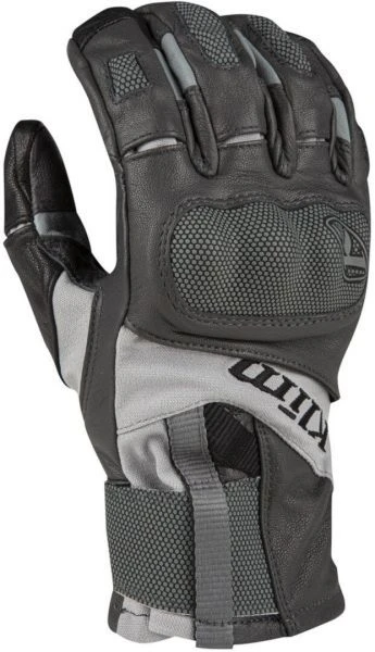 Klim Adventure GTX Short Gloves Asphalt