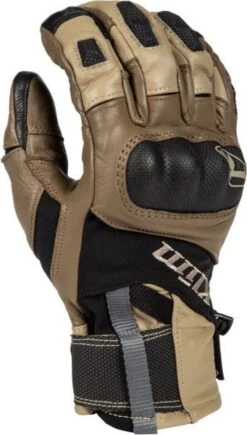 Klim Adventure GTX Short Gloves Tan