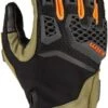 Klim Baja S4 Gloves Sage - Strike Orange -Accessoires Moto klim baja s4 gloves handschuhe gants guantes handschoenen strike orange 1 1