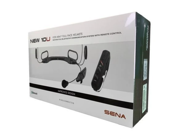 NEW Sena 10U Communication System (Arai Full-Face Helmets) 3 NEW Sena 10U Communication System (Arai Full-Face Helmets)