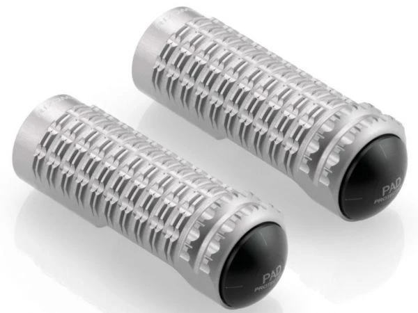 Rizoma PE630A B PRO Footpegs Color Silver 1pair No Adaptors
