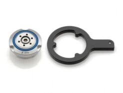 Rizoma TP030A Engine Oil Filler Cap For BMW Silver M34x1 5