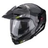 Scorpion ADX-2 Camino Black-Silver-Neon Yellow -Accessoires Moto scorpion adx 2 camino black silver yellow adventure full face integralhelm casque integral kask casco integral 1 1