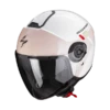 Scorpion EXO-City 2 MALL White-Pink-Green -Accessoires Moto scorpion exo city 2 mall white pink green open face helmet helm casque jet kask casco abierto 1 2