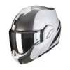 Scorpion EXO-Tech Forza Pearl White-Silver -Accessoires Moto scorpion exo tech forza pearl white silver modular helmet klapphelm casque modulaire systeemhelm kask casco modular 1 4