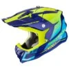 Scorpion VX-22 Air Attis Blue-Neon Yellow -Accessoires Moto scorpion vx 22 air attis blue yellow cross helmet helm casque kask casco 1 2