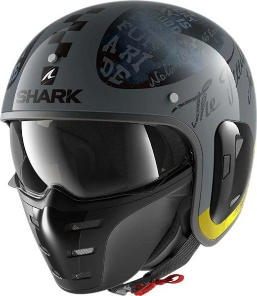 Shark S-DRAK 2 TRIPP IN Anthracite Anthracite Yellow