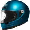Shoei Glamster Laguna Blue -Accessoires Moto shoei glamster laguna blue retro vintage full face helmet integralhelm casque integral kask casco integral 1 1