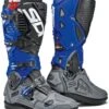 Sidi Crossfire 3 SRS Grey-Blue-Black -Accessoires Moto sidi crossfire 3 srs grey blue black motorcycle boots motorradstiefel motorlaarzen bottes botas botlar 1 1