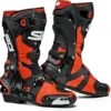 Sidi Rex Red Fluo-Black Boots -Accessoires Moto sidi rex red fluo black motorcycle boots motorradstiefel motorlaarzen bottes botas botlar 1 1