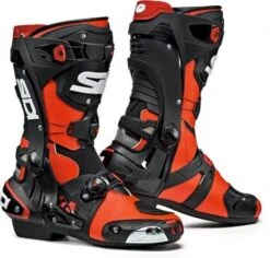 Sidi Rex Red Fluo-Black Boots
